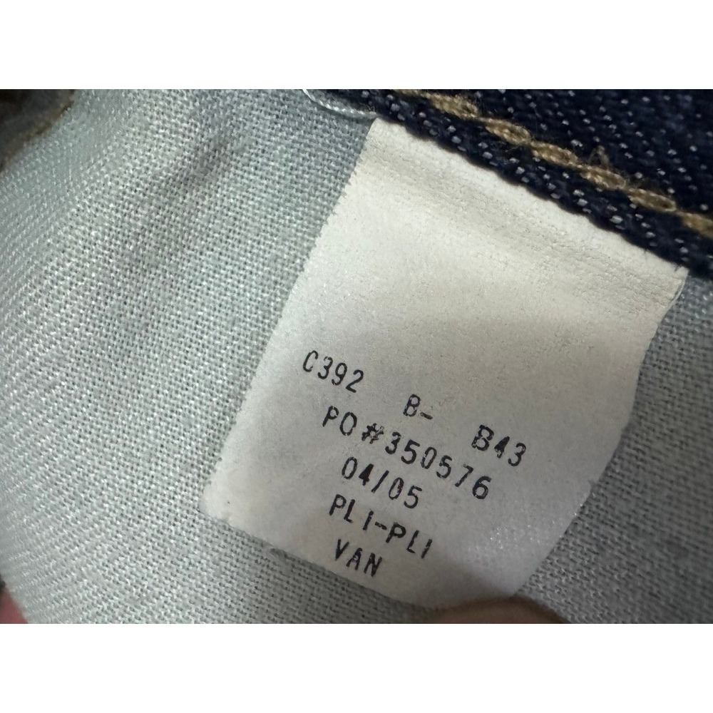 Tommy Hilfiger Vintage Y2K Bootcut Jeans Womens Size 10 Low Rise Dark Wash Denim - Picture 7 of 7